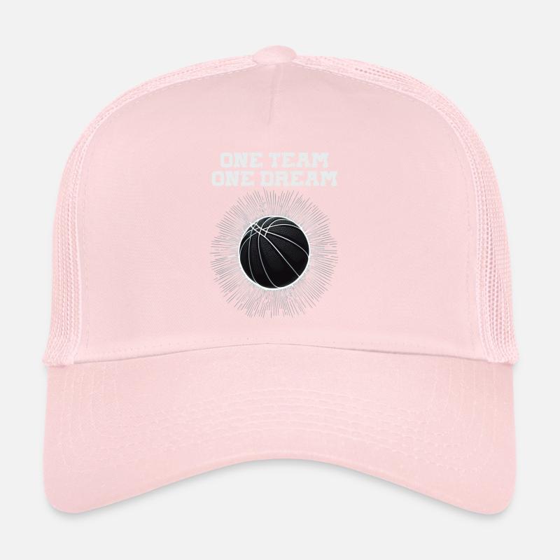 Une équipe, un rêve Drôle de basketteur spi Casquette trucker 