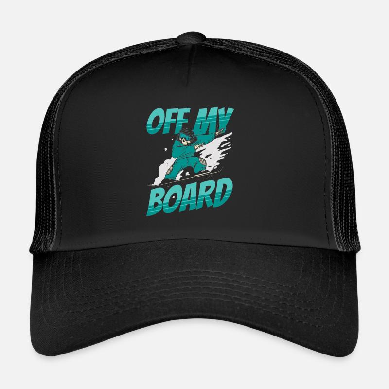 Hors de mon conseil d’administration - Casquette trucker - noir/noir