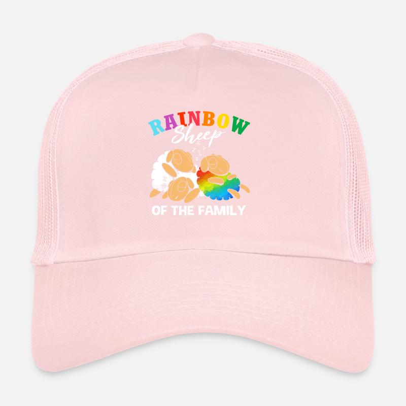 Rainnbow Schaf LGBTQ Trucker Cap