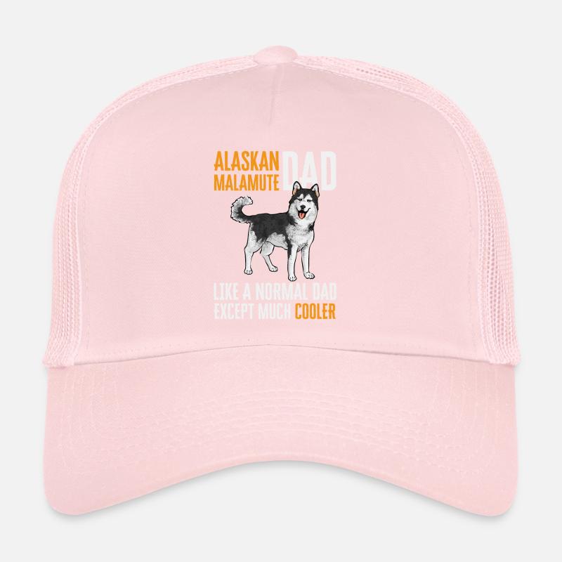 Alaskan Malamute Dog Trucker Cap