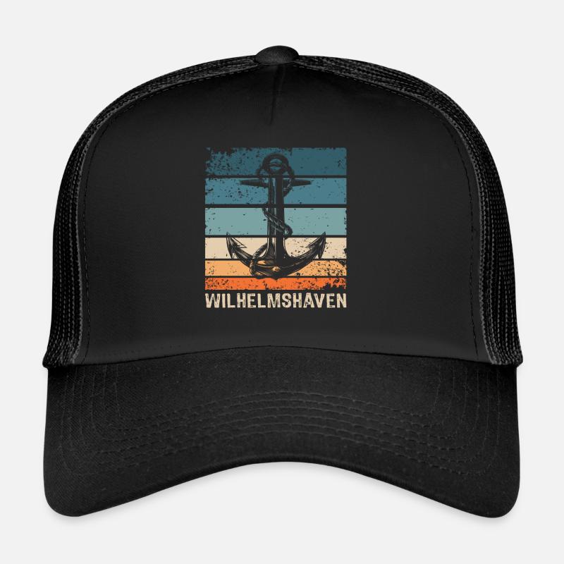 Wilhelmshaven Dictons Wilhelmshaven Cadeau Casquette trucker 