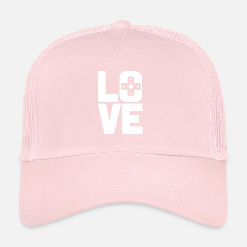 Liebe Gaming Gamer Trucker Cap