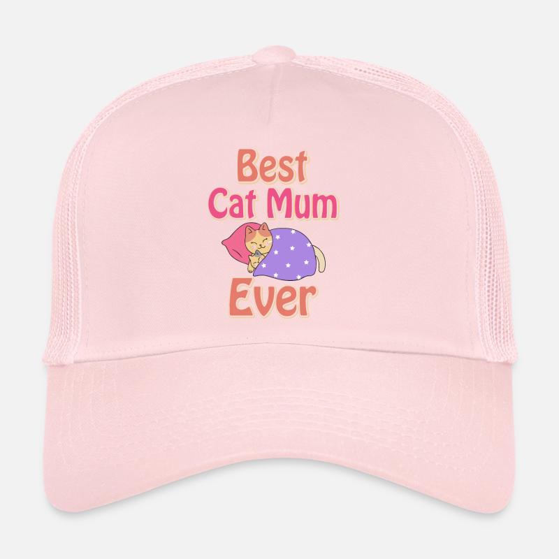 Meilleure mère chat Casquette trucker 