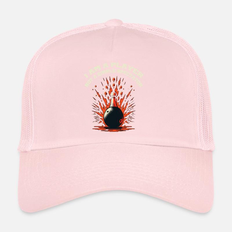 Ich bin ein Spieler nicht ein einfacher Zuschauer Trucker Cap