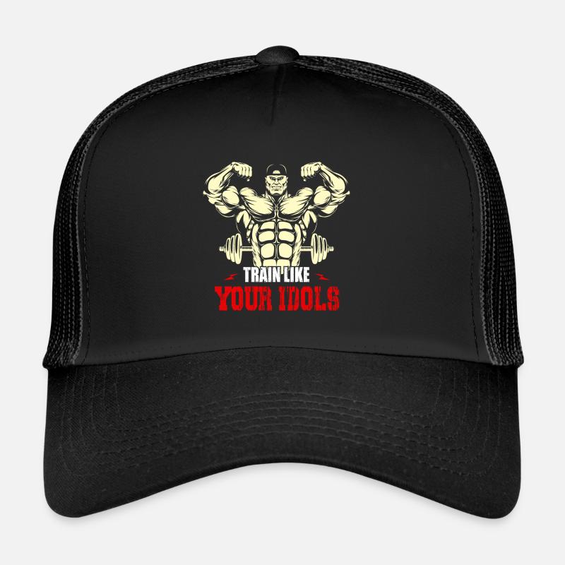 Trainiere wie deine Vorbilder Trucker Cap