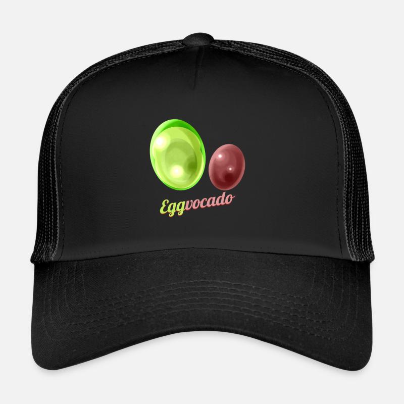 Oeufs peints comme avocat eggvocado pour la chasse Casquette trucker 