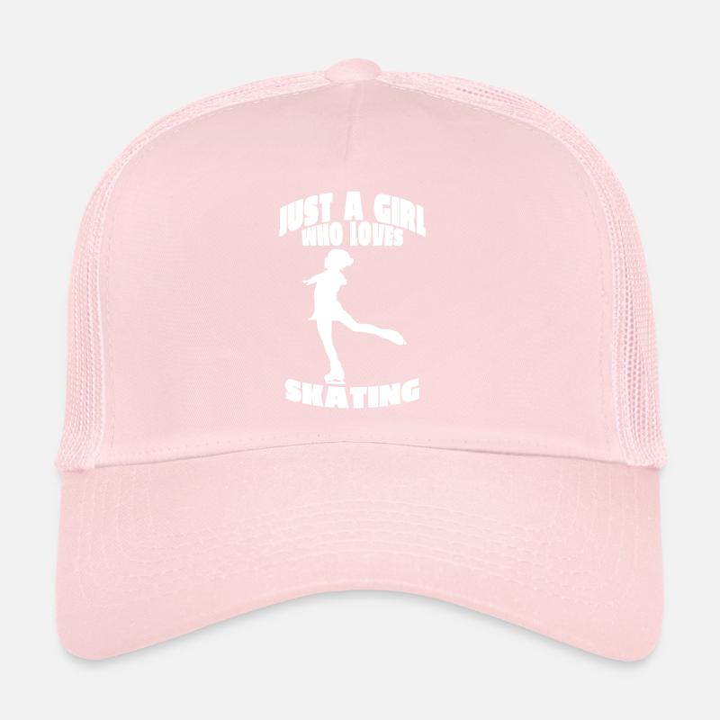 Schlittschuh Eislauf Eiskunstlauf Eiskunstlaufen Trucker Cap