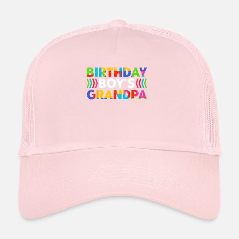 Blocs de construction de grand-père garçon d’anniversaire Casquette trucker 
