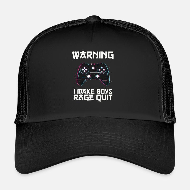 Warnung Ich mache Jungs Wut Quit - Trucker Cap