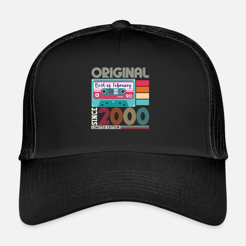 Février 2000 Cassette du 23e anniversaire Casquette trucker 