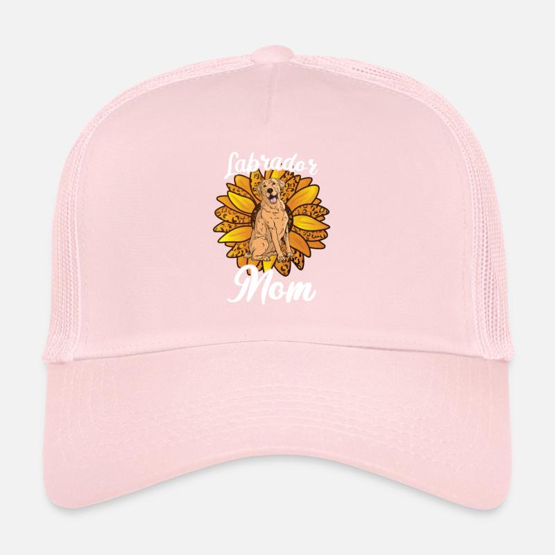 Mutter Sunflower Labrador Retriever Hund Trucker Cap