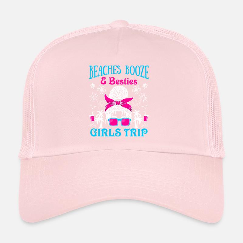 Plages Alcool Besties Mädesltrip Spring Break Casquette trucker 