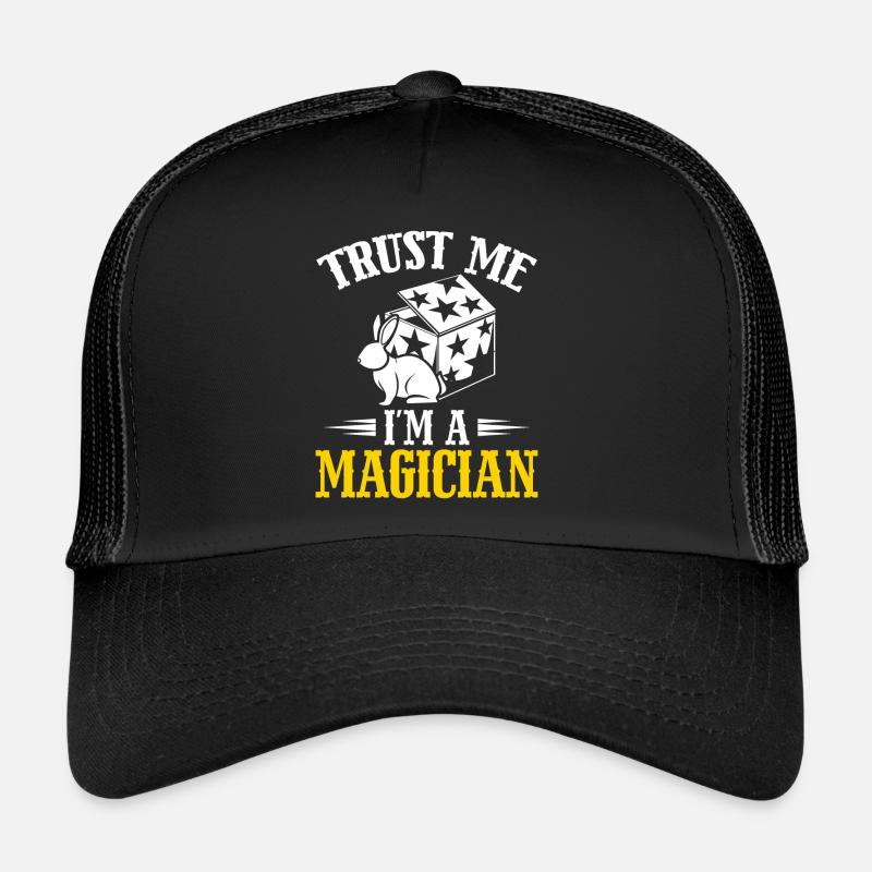 Trust Me im A Magician Wizard Magic Trick Magic Casquette trucker 