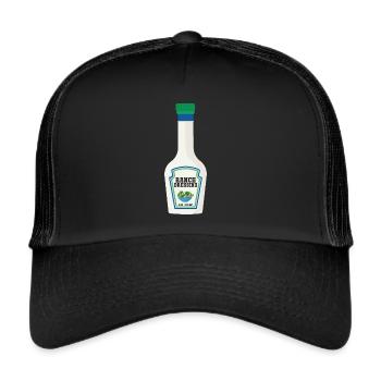Ranch -Dressing -Ranch -Salad Dressing - Trucker Cap - black/black - Front