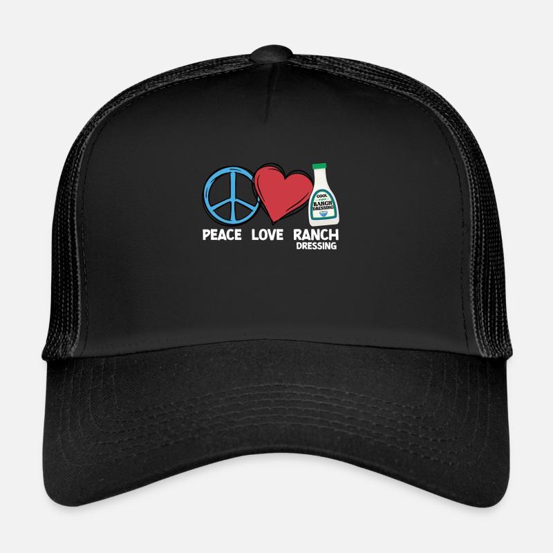 Ranch -Vinaigrette -Ranch -Vinaigrette Casquette trucker 