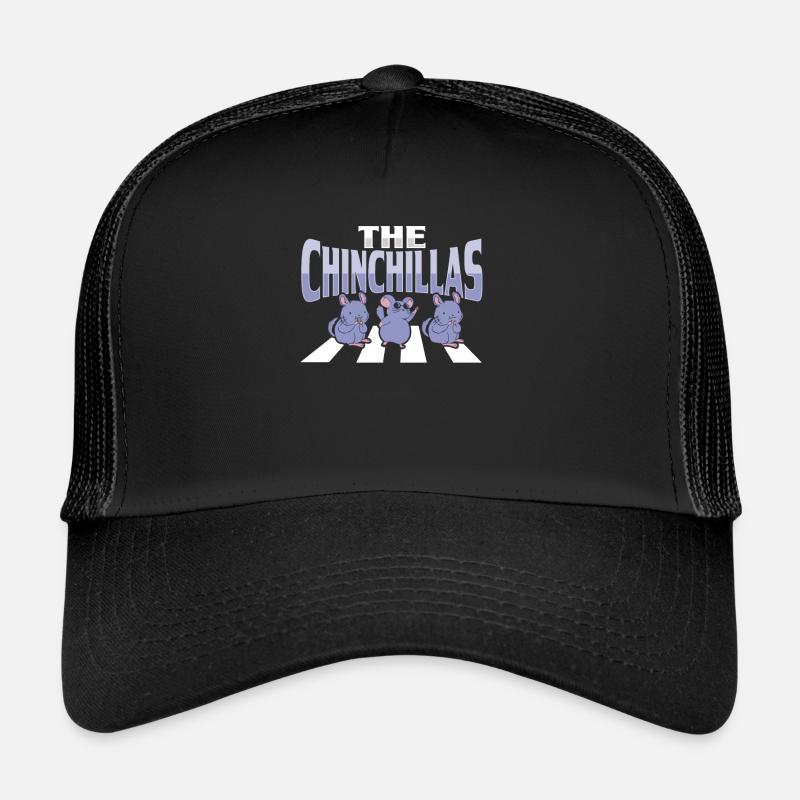 Chinchilla Conception piétonne pour chinchilla Casquette trucker 