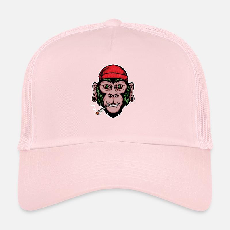 stoned monkey Trucker Cap