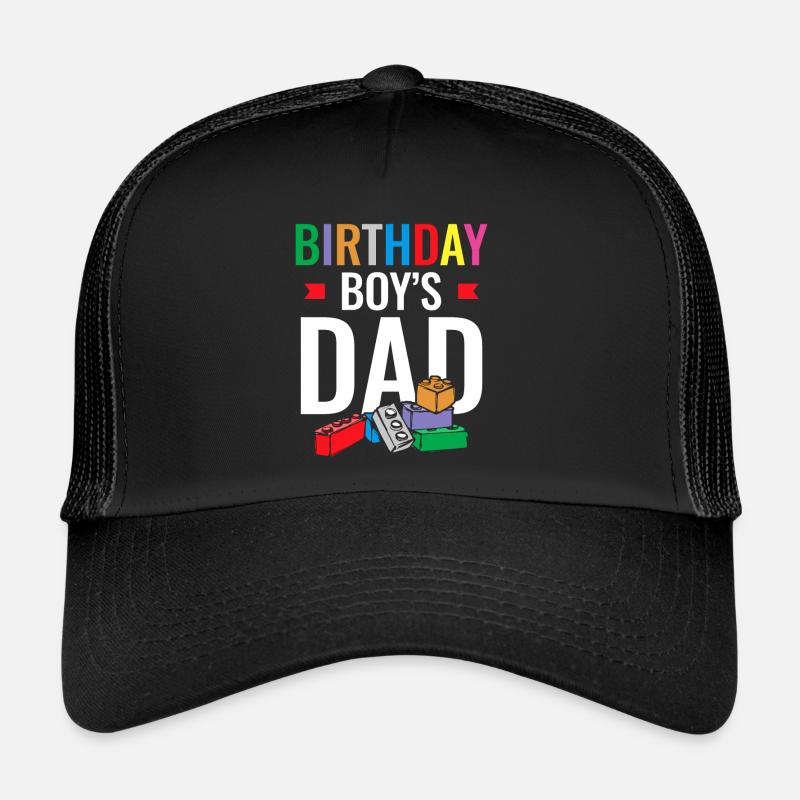 Vater Des Geburtstagskindes Baut Bauklötze Trucker Cap