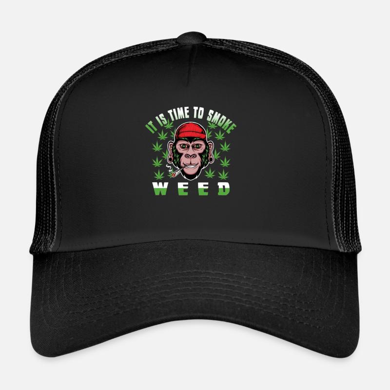 Kiffen Weed Spruch Trucker Cap