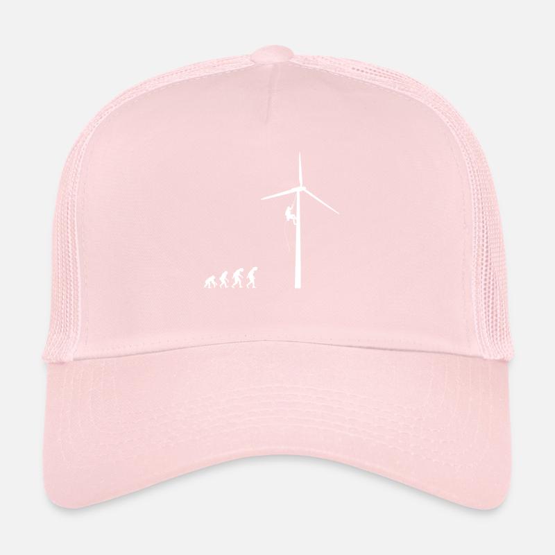 Evolution Wind Turbine Wind Energy Shirt Gift Trucker Cap