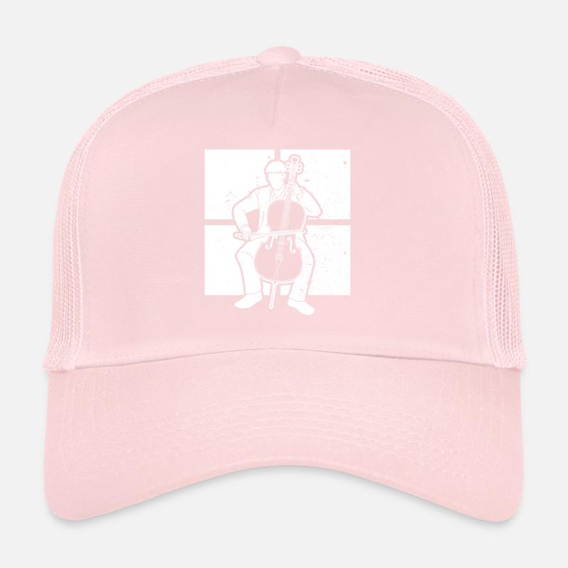 Cello cello player cellist Trucker Cap