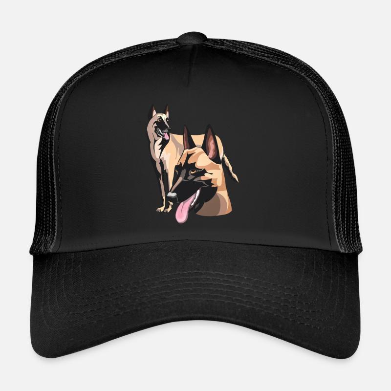 The two Malinois Trucker Cap