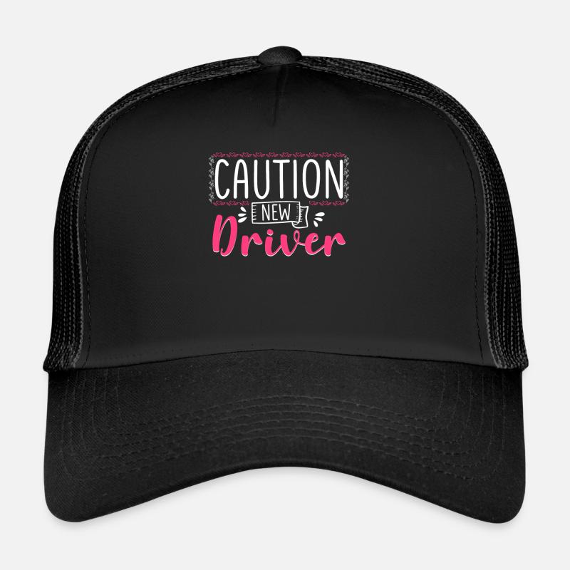 Attention Conduite École de conduite Cours de conduite Permis de conduire Casquette trucker 