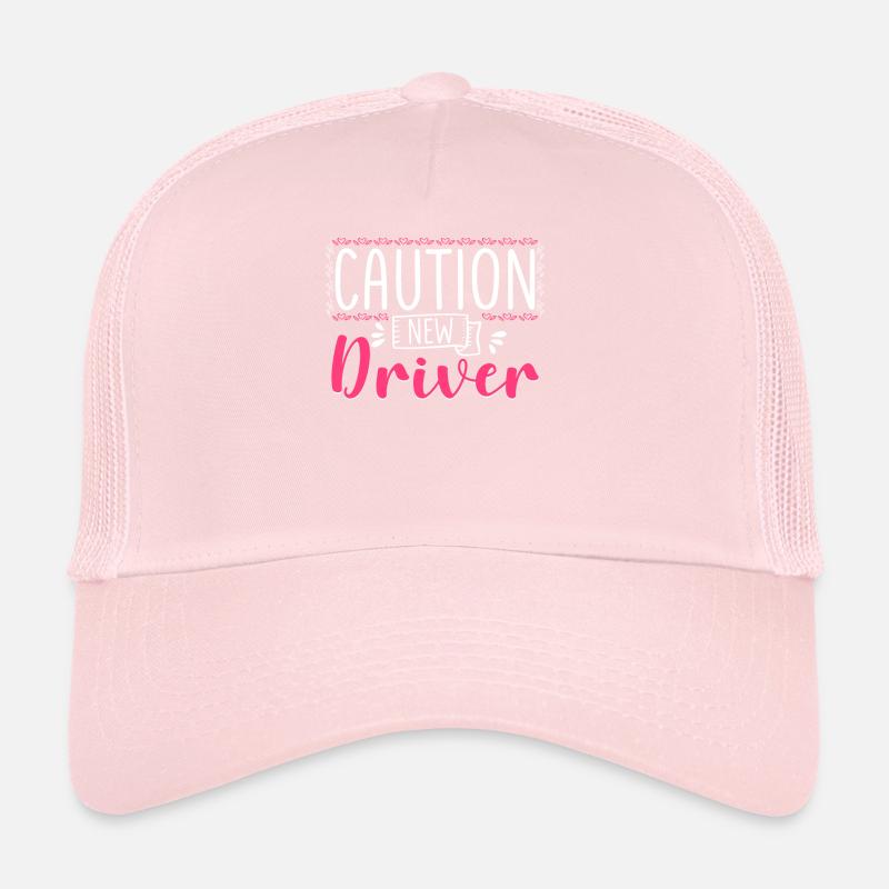 Attention Conduite École de conduite Cours de conduite Permis de conduire Casquette trucker 