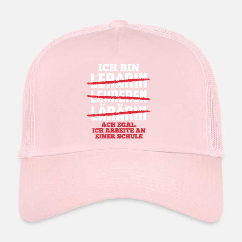 Ich Arbeite An Einer Schule - Lehramt Geschenk Leh Trucker Cap
