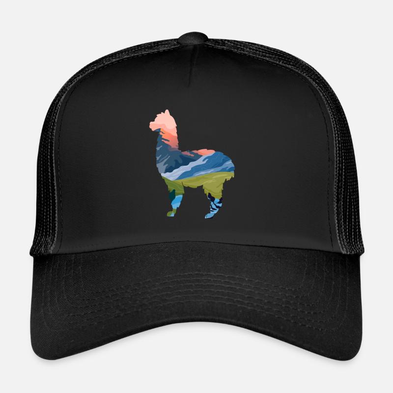 Llama Trucker Cap