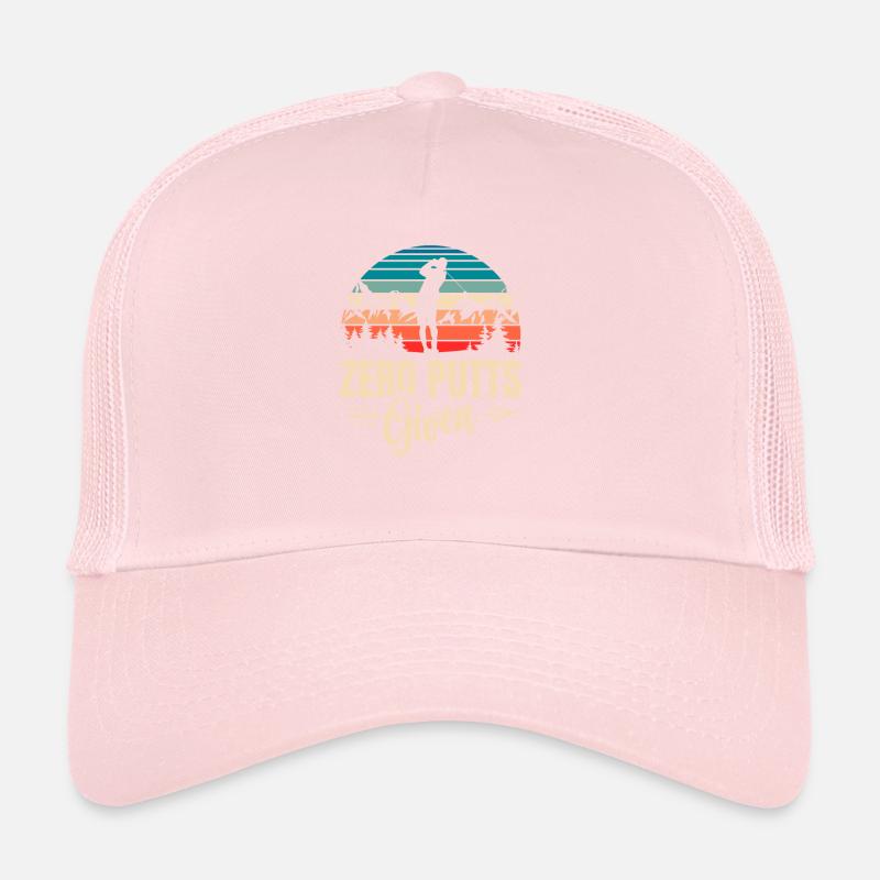 Zero Putts Given Golfer Golf Player Jokes Funny Trucker Cap