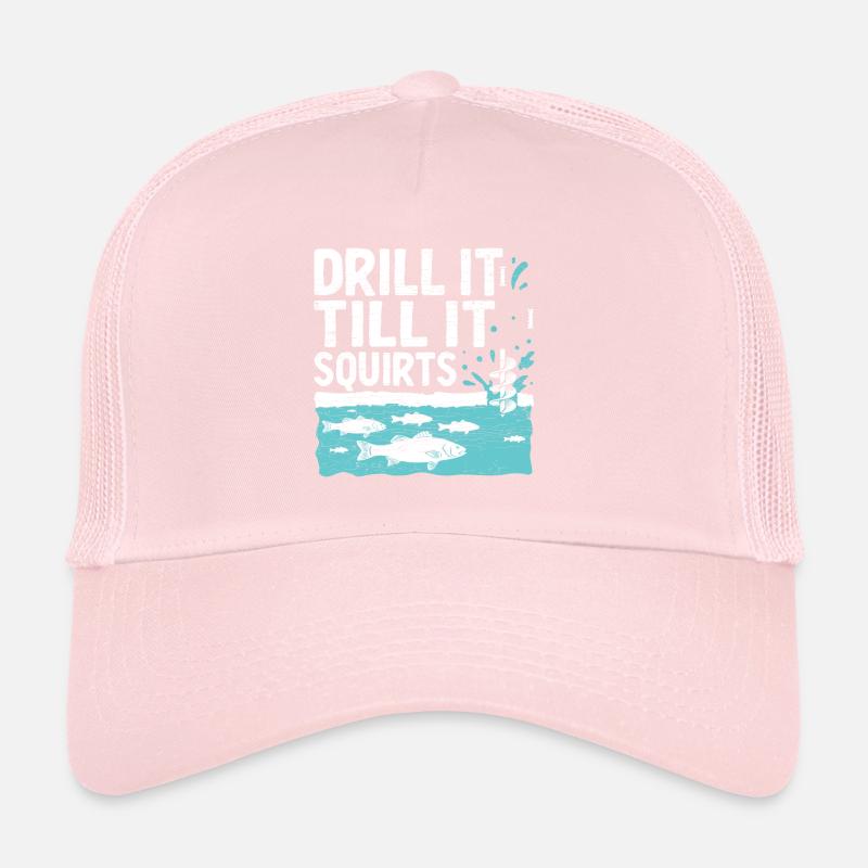 Eisfischen Geschenk Eisangeln Trucker Cap