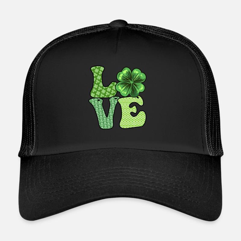 Les Irlandais adorent la Saint-Patrick Casquette trucker 