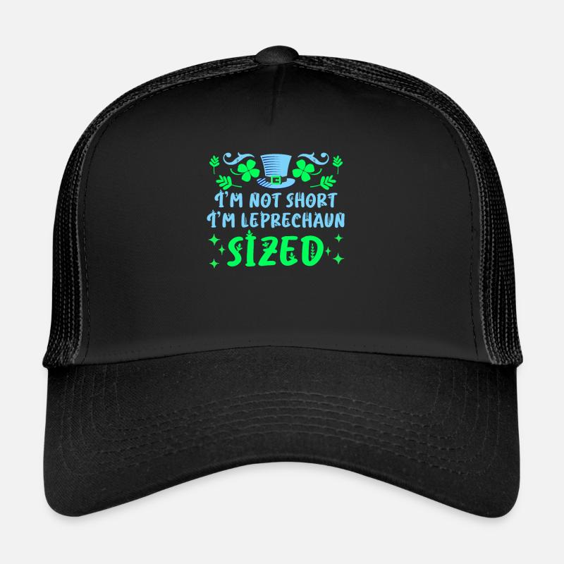 Pas petit, juste un lutin Taille Saint-Patrick Casquette trucker 