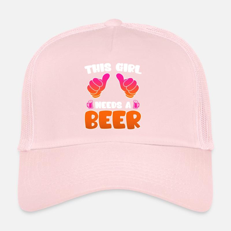 This Woman Needs A Beer Holiday Spring Break Trucker Cap