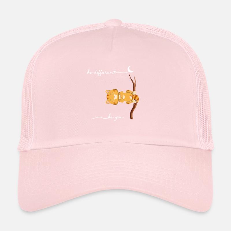 Be Different Cat Trucker Cap