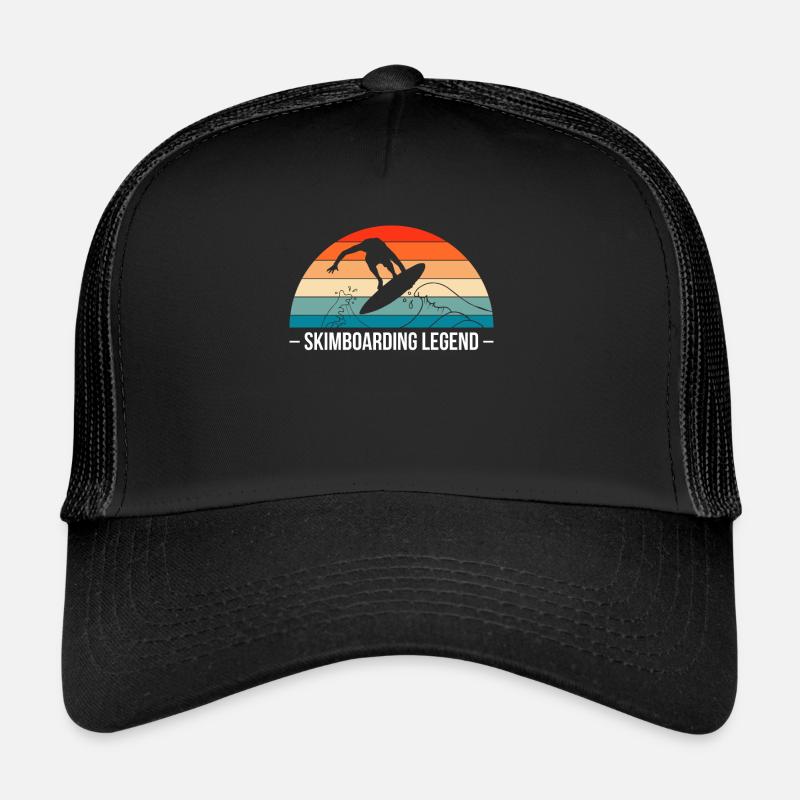 Légende du skimboard rétro vintage Casquette trucker 