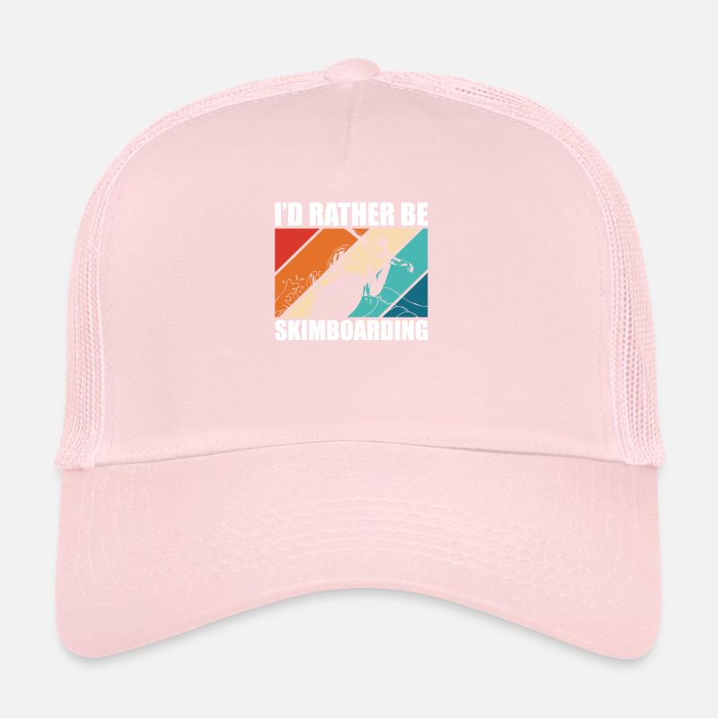 Id Rather Be Skimboarding Trucker Cap
