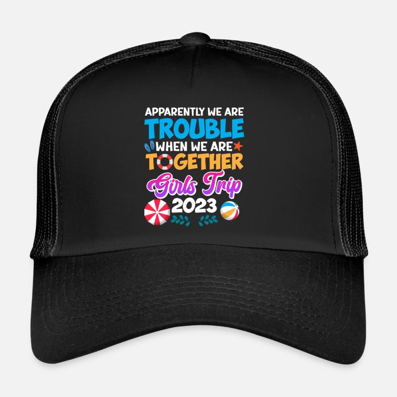 Problème quand ensemble Girls Trip 2023 Spring Break Casquette trucker 
