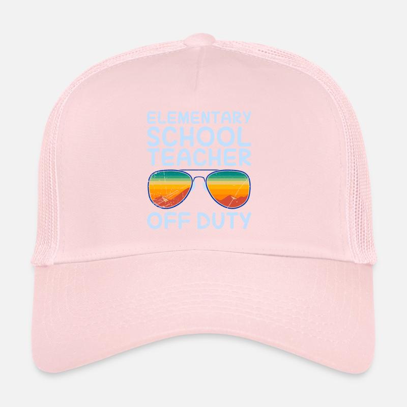 Vacances Classe d’école primaire Enseignant Enseignant en congé Casquette trucker 