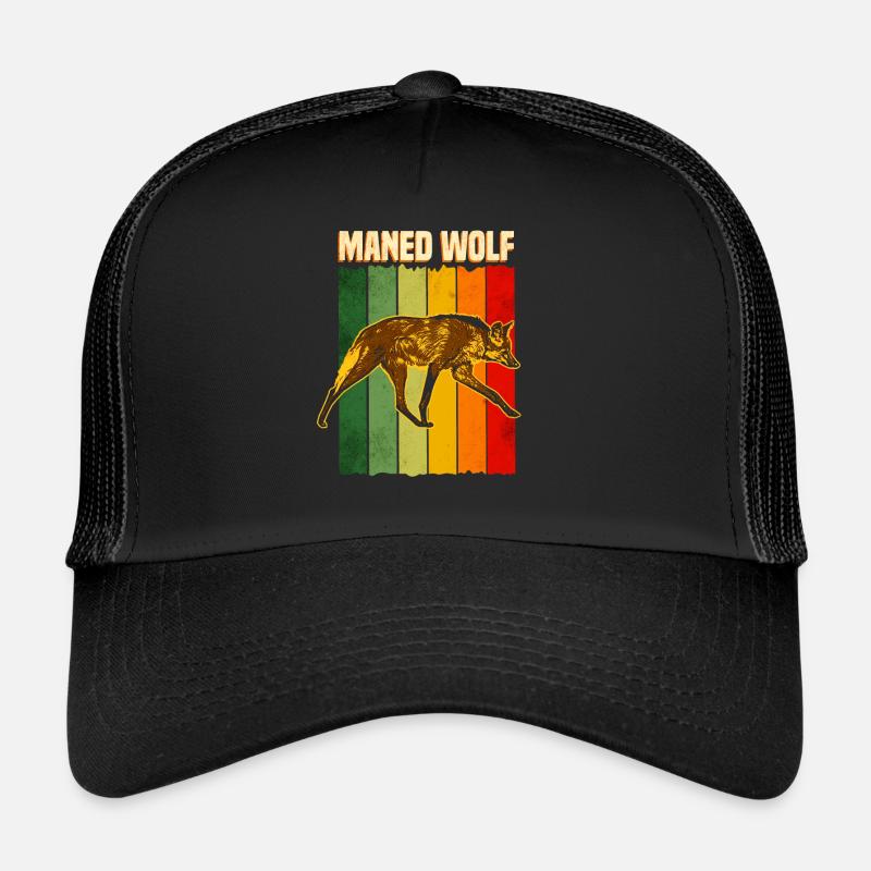 Loup à crinière Casquette trucker 