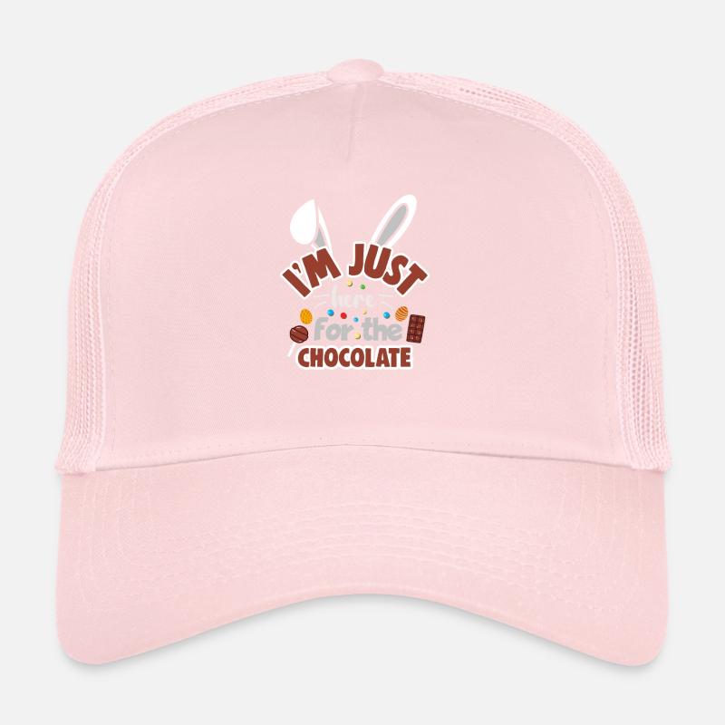 Happy Easter Rabbit Funny Easter Day Trucker Cap