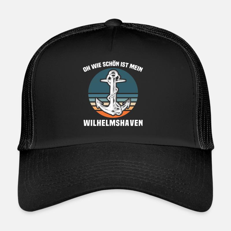 Wilhelmshaven Sprüche Wilhelmshavener Spruch Trucker Cap