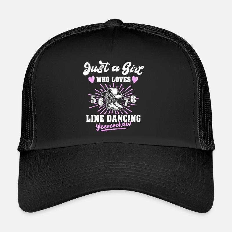 Fille de danse en ligne Casquette trucker 