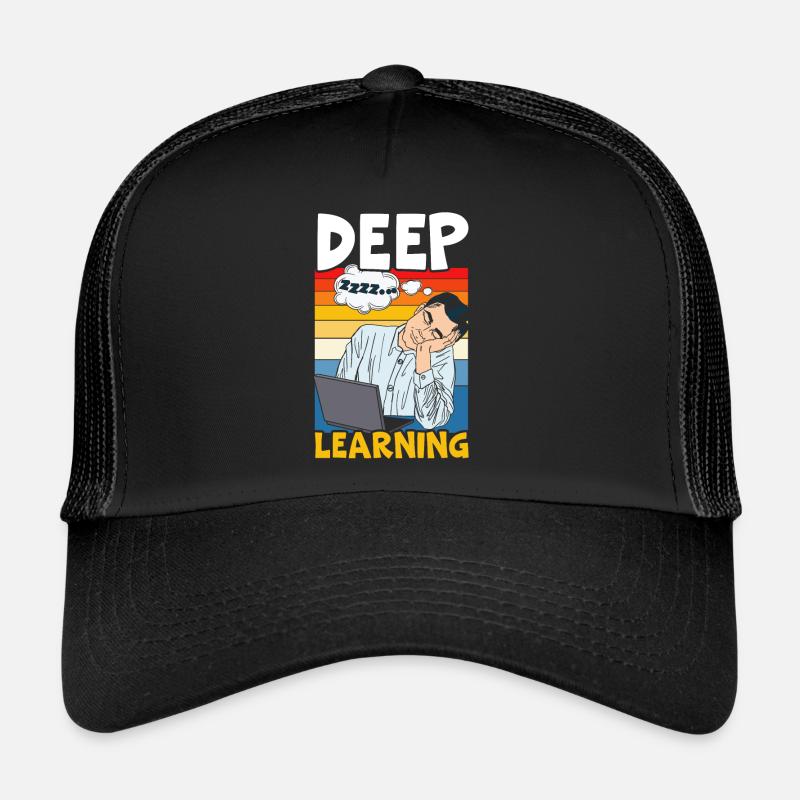 Deep Learning AI Artificial Intelligence Robotics Trucker Cap