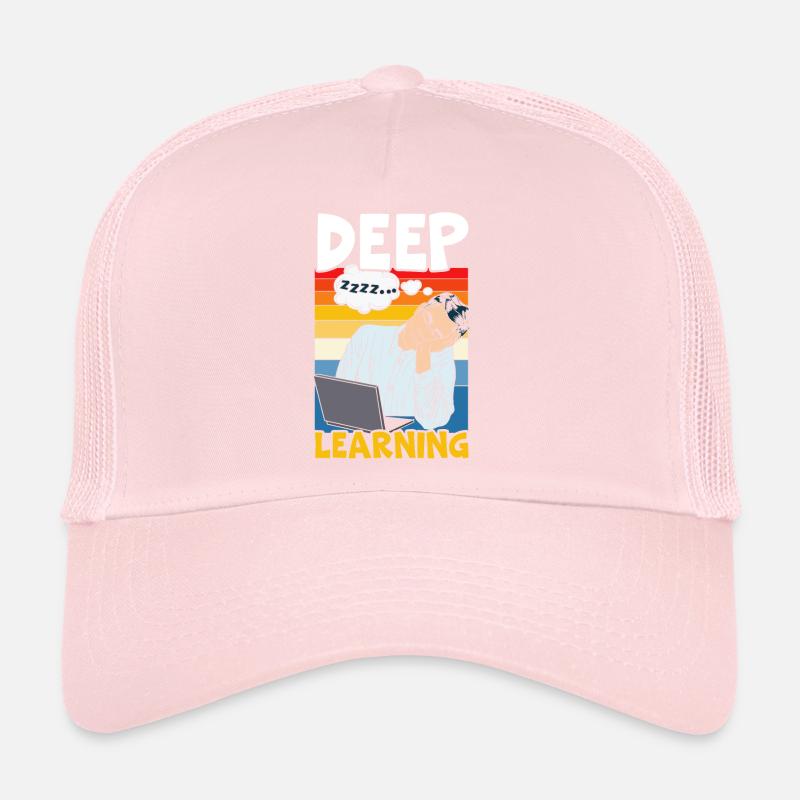 Deep Learning AI Intelligence artificielle Robotique Casquette trucker 