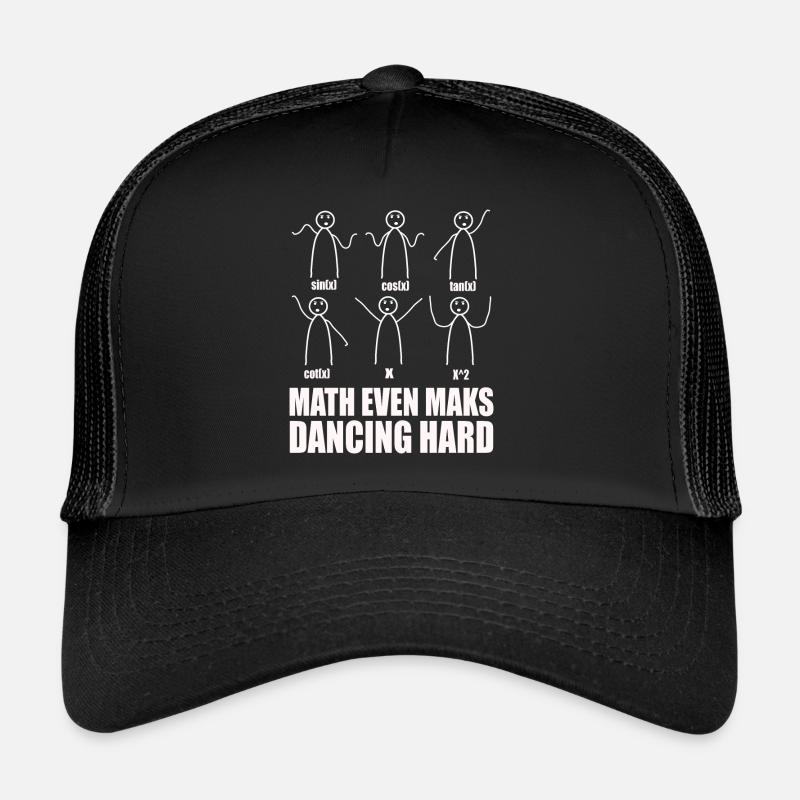 Drôle de danse mathématique Casquette trucker 
