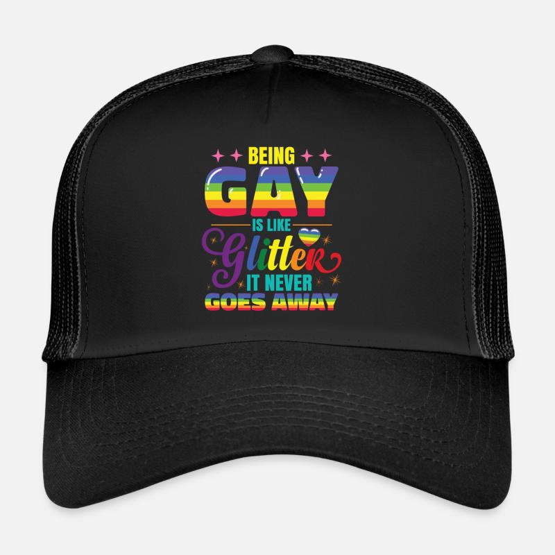 LGBT Regenbogen Schwule Kleidung Trucker Cap