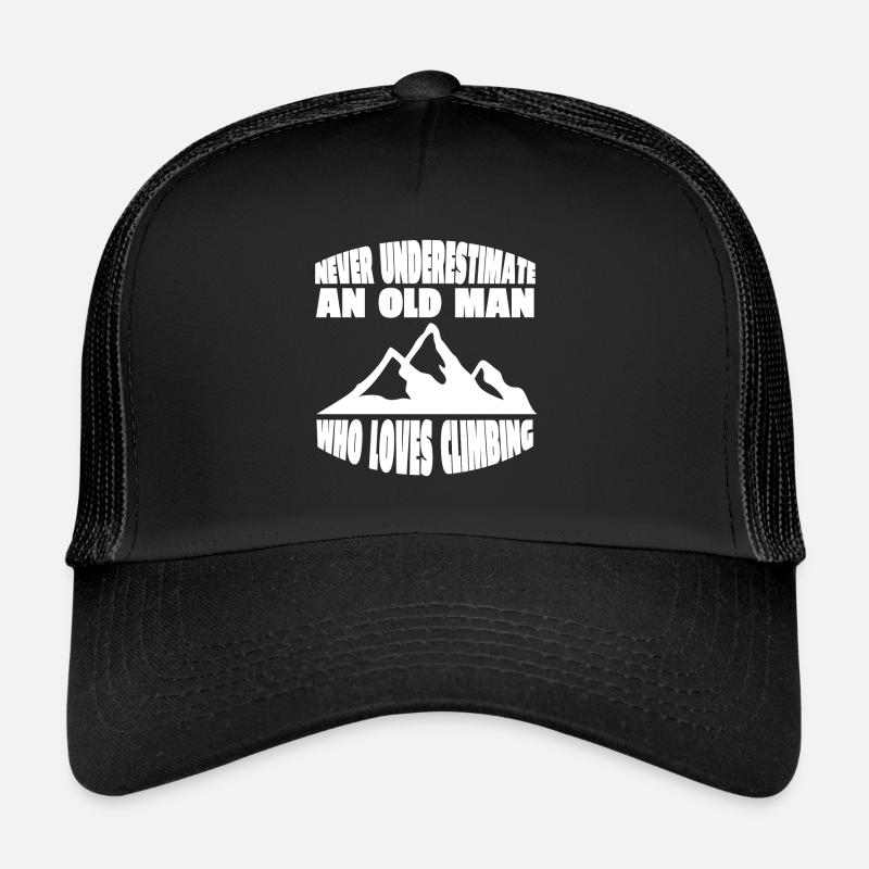 Mountain climbing Climbers Mountaineering Mountain climbing Trucker Cap