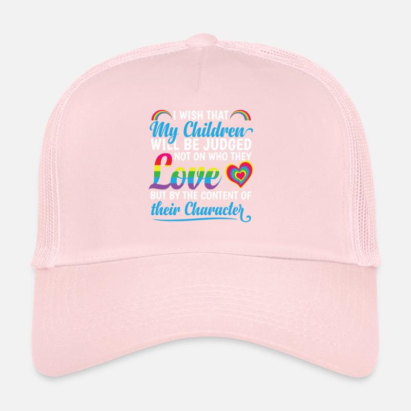 Mois de la fierté des mamans LGBTQ Casquette trucker 